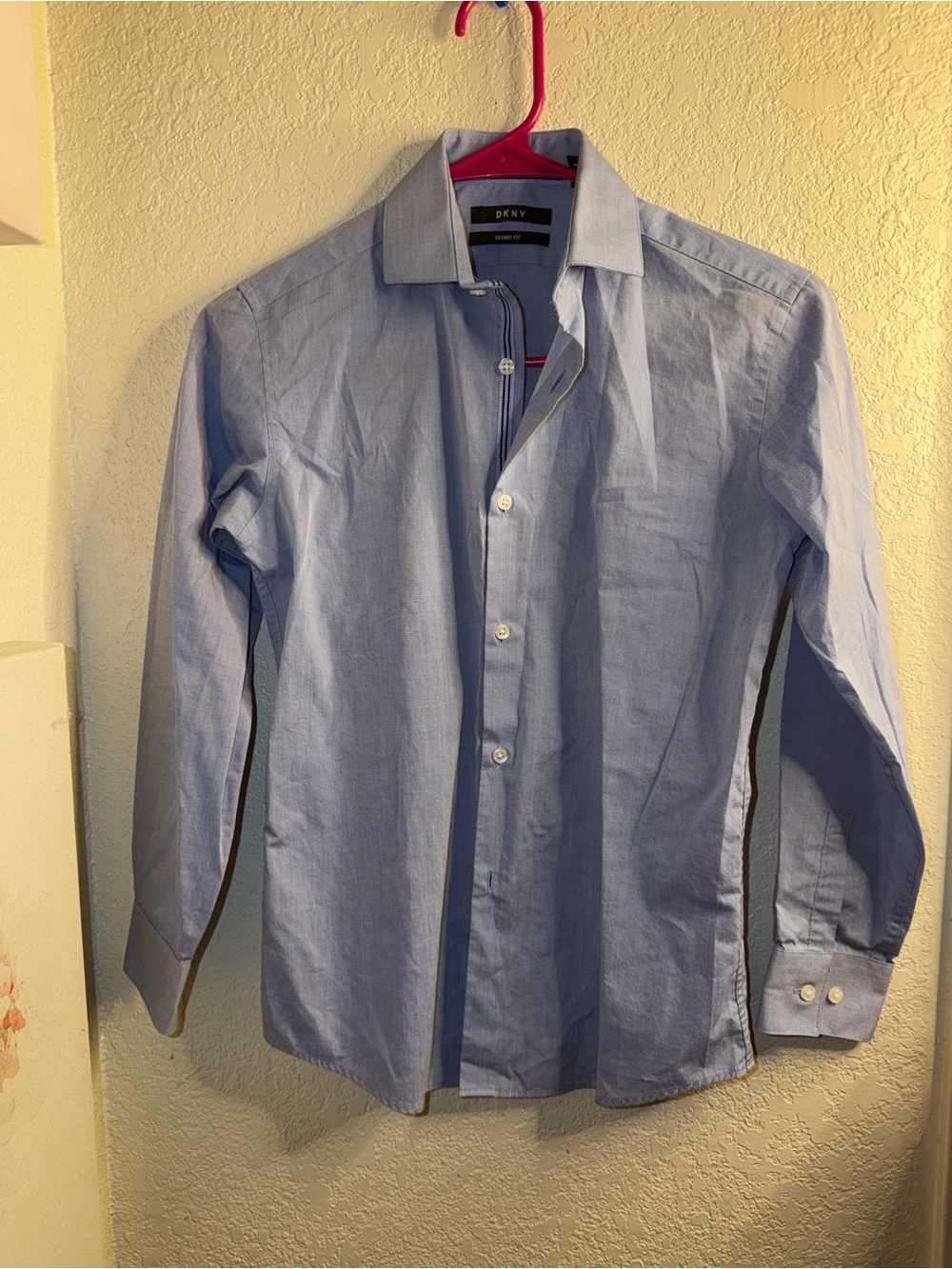 DKNY kids Light Blue Long-Sleeve Dress Shirt